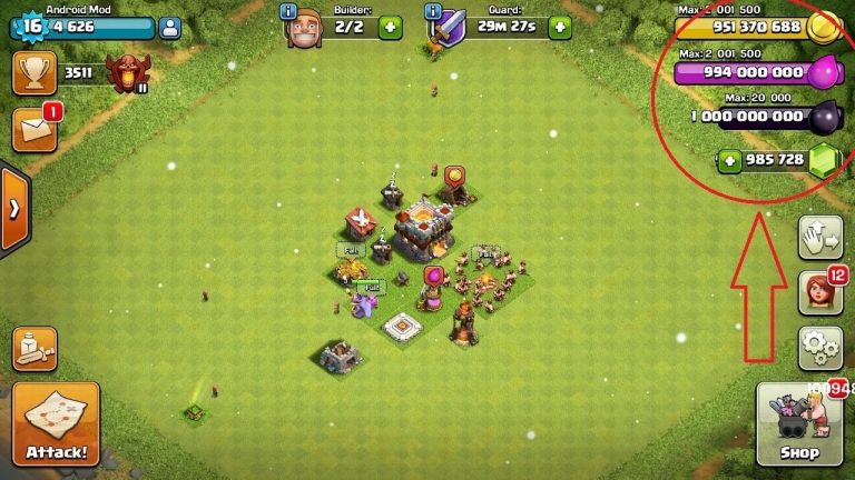 clash of clans for android play store